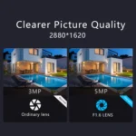 CF-Q812ES 5MP Two-way Voice Outdoor IP66 Waterproof WiFi Camera - Image 6