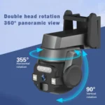 CF-Q812ES 5MP Two-way Voice Outdoor IP66 Waterproof WiFi Camera - Image 7