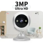 CM-I310M 3MP 180 Degree Panoramic Smart PTZ WiFi Surveillance Camera - Image 2