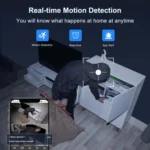 CM-I310M 3MP 180 Degree Panoramic Smart PTZ WiFi Surveillance Camera - Image 7