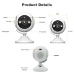 CM-I310M 3MP 180 Degree Panoramic Smart PTZ WiFi Surveillance Camera - Image 10