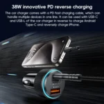 Yesido Y60 38W Car Fast Charging Charger - Image 4