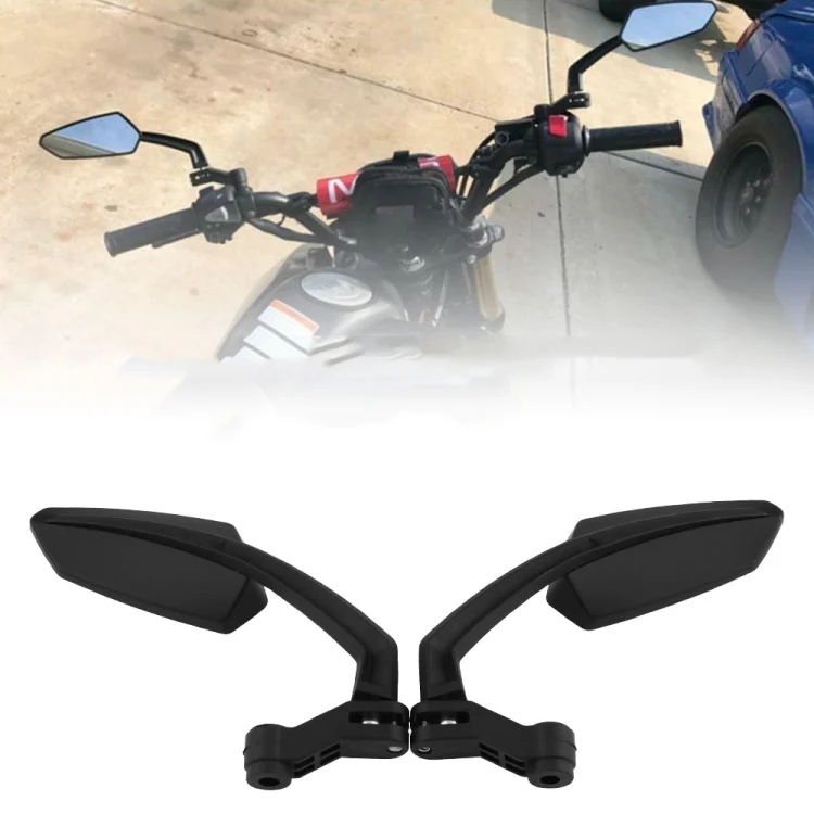EDA006448.webp 2 PCS Motorcycle Modified Rear View Mirror Set for Honda / Kawasaki / Suzuki / Yamaha - Image 1