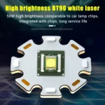 812-BT90 50W Spotlight 3000LM USB Rechargeable LED Flashlight - Image 4