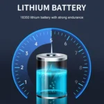 819 T20 1000LM USB Rechargeable LED Flashlight - Image 8