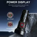 819 T20 1000LM USB Rechargeable LED Flashlight - Image 9