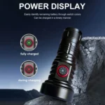 829 T40 1000LM USB Rechargeable LED Flashlight - Image 9
