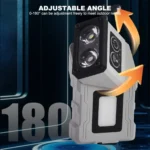 HW-213 Multi-function Rotating Sensing Cap Clip Work Light - Image 4