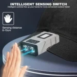 HW-213 Multi-function Rotating Sensing Cap Clip Work Light - Image 8