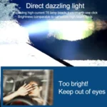 W5201-1 19 LEDs 3200LM Super Bright Rechargeable Flashlight - Image 9