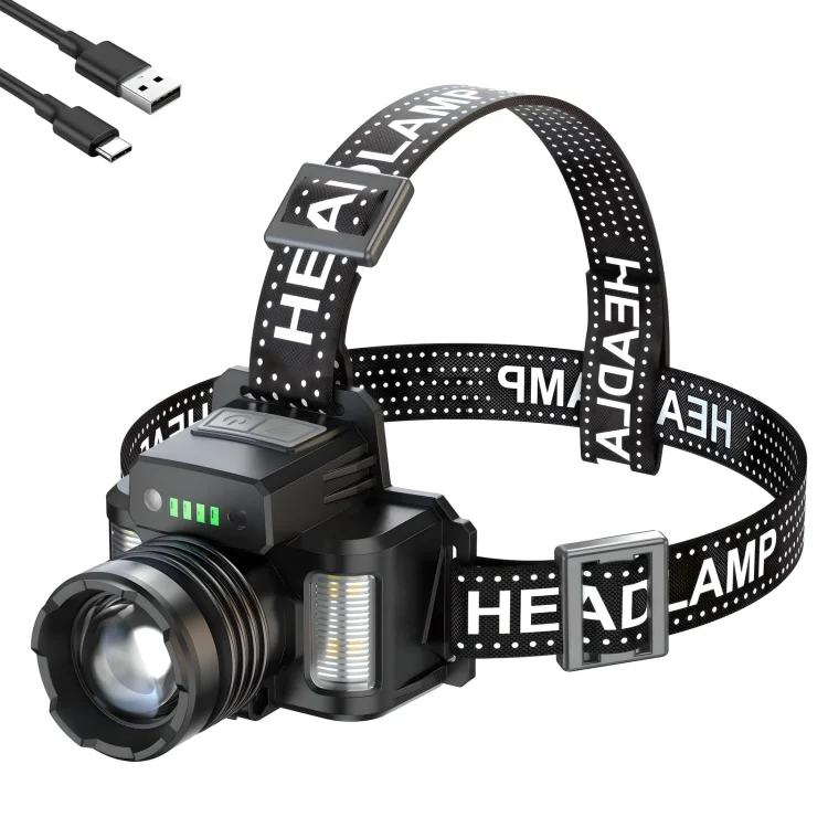 HL-03 Intelligent Induction Zoom Headlight Work Light