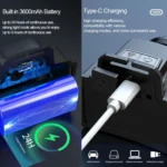 HL-03 Intelligent Induction Zoom Headlight Work Light - Image 9