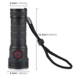 W5204 8 LEDs 3100LM High Brightness Rechargeable Flashlight - Image 2