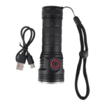 W5204 8 LEDs 3100LM High Brightness Rechargeable Flashlight - Image 4