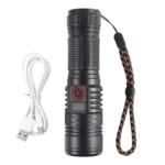 816 20W Spotlight 2000LM Telescopic Zoom LED Flashlight - Image 4