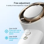 MOMAX IF15W Ultra Freeze Ice Pack Handheld High Speed Fan - Image 3