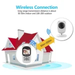 SP990 2.4 inch LCD Screen Baby Monitor Care Camera - Image 6