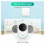 SM25 2.4 inch LCD Screen Baby Monitor Care Camera - Image 2