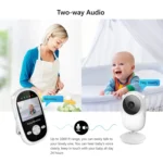 SM25 2.4 inch LCD Screen Baby Monitor Care Camera - Image 6