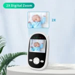 SM25 2.4 inch LCD Screen Baby Monitor Care Camera - Image 10