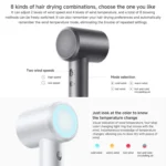 Xiaomi Mijia High Speed Hair Dryer H501,US Plug - Image 6