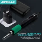 Aifen A11 Portable USB Charging Soldering Station with C210 Handle - Image 6