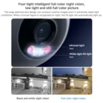 Xiaomi CW500 5MP Outdoor IP66 Waterproof Support Two-way Voice WiFi Camera, US Plug - Image 4