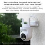 Xiaomi CW500 5MP Outdoor IP66 Waterproof Support Two-way Voice WiFi Camera, US Plug - Image 5