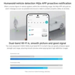 Xiaomi CW500 5MP Outdoor IP66 Waterproof Support Two-way Voice WiFi Camera, US Plug - Image 6