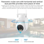 Xiaomi CW500 5MP Outdoor IP66 Waterproof Support Two-way Voice WiFi Camera, US Plug - Image 10