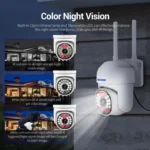 ESCAM PT305 2MP HD Motion Detection WiFi Intelligent Dual-light Source Camera - Image 5