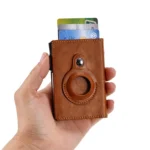 FY2402 RFID Anti-magnetic Crazy Horse Texture PU Card Bag - Image 6