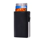 FY2406 RFID Anti-magnetic Crazy Horse Texture PU Card Bag - Image 4