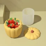Silicone Pumpkin Double Ice Bucket with Lid