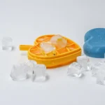 Silicone Heart Shaped Ice Tray with Lid - Image 2