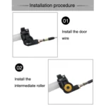 Off-road Motorcycle Modified 22mm Handle Throttle Clamp Hand Grip Big Torque Oil Visual Throttle Accelerator for with Cable - Image 6