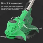 21V Portable Rechargeable Electric Lawn Mower Weeder - Image 7
