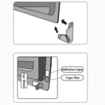3R 3R-2107 Car Door Anti-collision Rubber Strip Invisible Protection Anti-scratch Aticker - Image 4