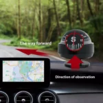 Nisa LC500 Car Compass Ball Car Decoration - Image 4