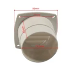 Yacht / RV 93.5mm Louvered Vents with Screws - Image 4