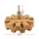 2pcs / Set Car 88mm Plane + 100mm Gear Pneumatic Rubber Removal - Image 5