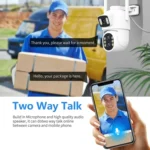 ESCAM QF500 5+5MP Motion Detection WiFi Intelligent 10X Optical Zoom Camera - Image 11