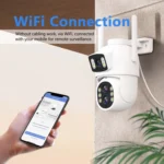 ESCAM QF500 5+5MP Motion Detection WiFi Intelligent 10X Optical Zoom Camera - Image 12