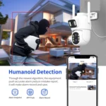 ESCAM QF500 5+5MP Motion Detection WiFi Intelligent 10X Optical Zoom Camera - Image 10