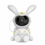 G002 Space Rabbit Starry Sky Projection Lamp Bluetooth Speaker 2 in 1 Laser Light