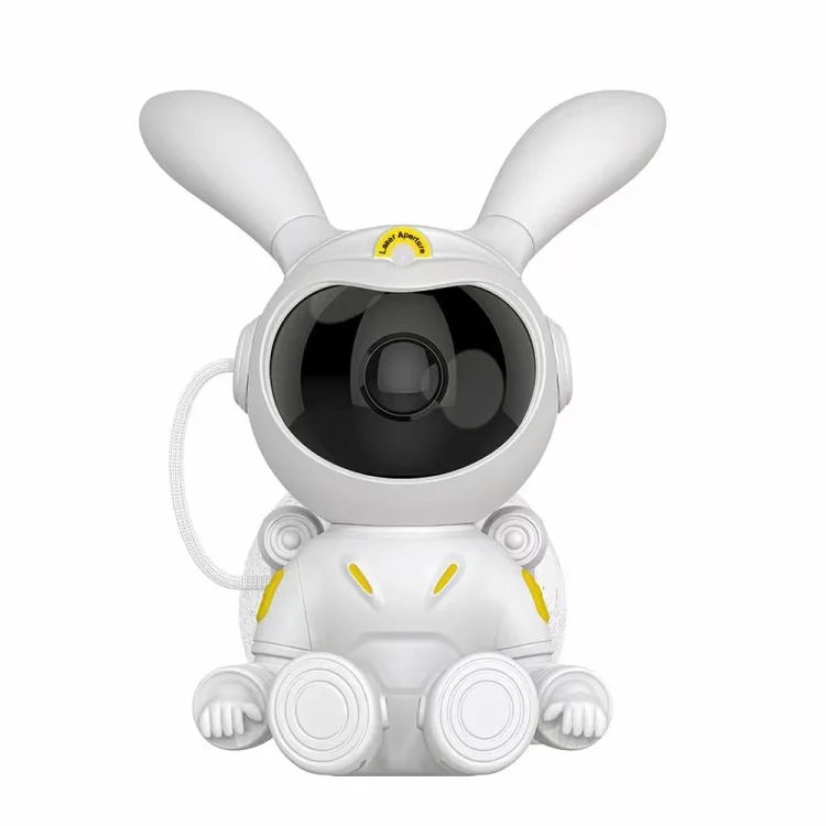 G002 Space Rabbit Starry Sky Projection Lamp Bluetooth Speaker 2 in 1 Laser Light