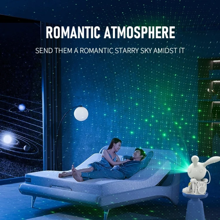 EDA0067185_B5.webp G002 Space Rabbit Starry Sky Projection Lamp Bluetooth Speaker 2 in 1 Laser Light - Image 6