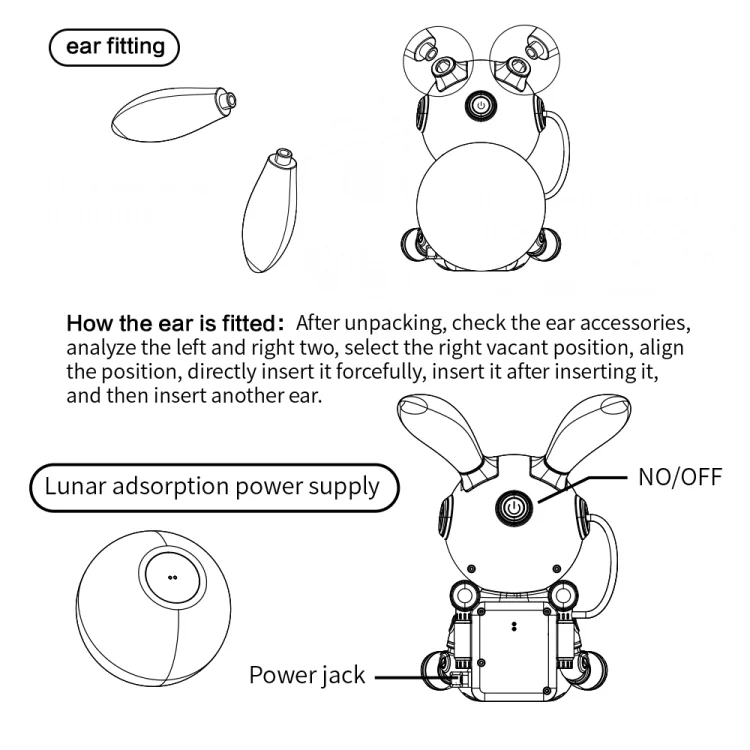 EDA0067189_B11.webp G003 Moon Rabbit Starry Sky Projection Lamp Bedroom Laser Atmosphere Light - Image 12