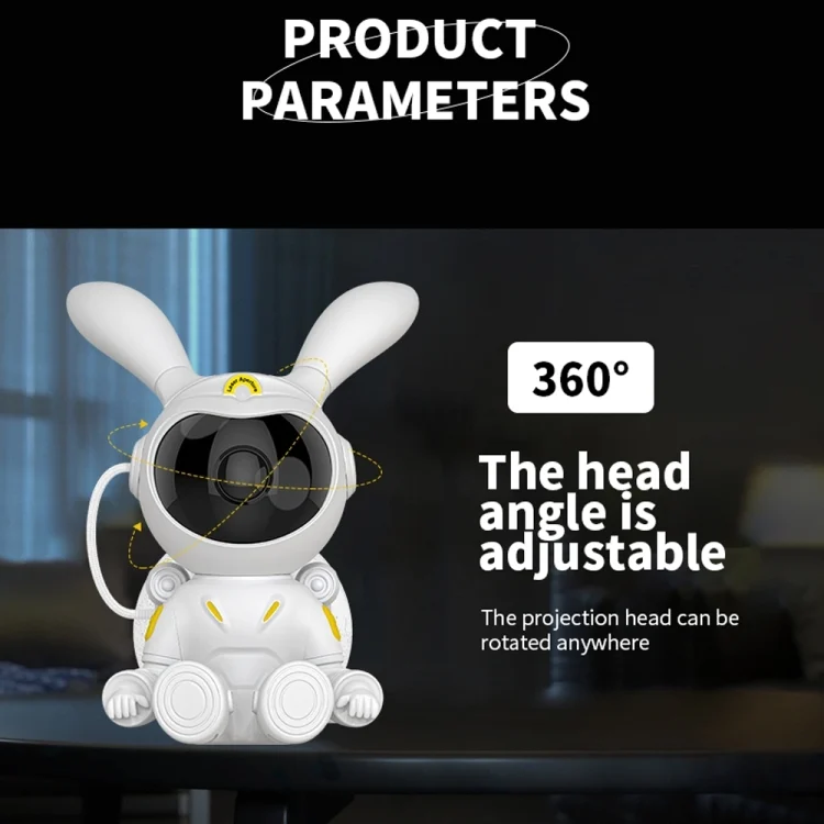 EDA0067189_B3.webp G003 Moon Rabbit Starry Sky Projection Lamp Bedroom Laser Atmosphere Light - Image 4