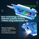 Lure 1080P Wireless Underwater Fishing Video Camera with Loop Recording / APP Remote Control - Image 3